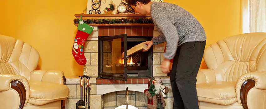 Gas to Wood-Burning Fireplace Conversion Services in Beltsville, Maryland