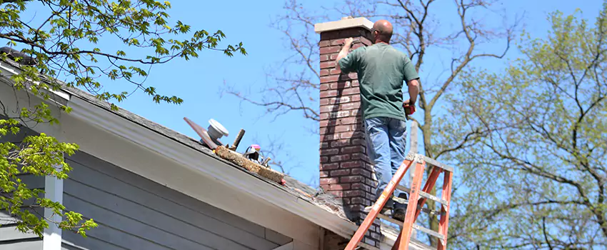 Vinyl and PVC Chimney Flashing Installation in Beltsville, MD