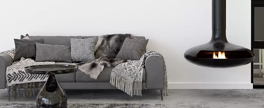 Circular Hanging Fireplace Installation Services in Beltsville, MD